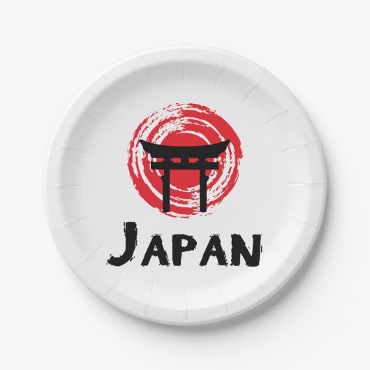  Japan Pappteller (Vorderseite)