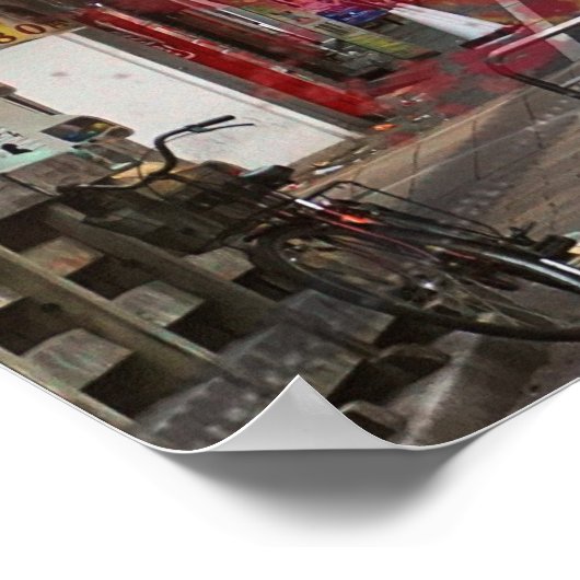 Japan past and present. poster (Ecke)