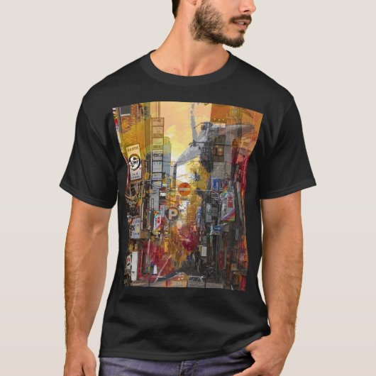 Japan past and present T-Shirt (Vorderseite)