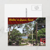 Japan Pavillon in der Weltausstellung, Orlando Postkarte (Vorne/Hinten)