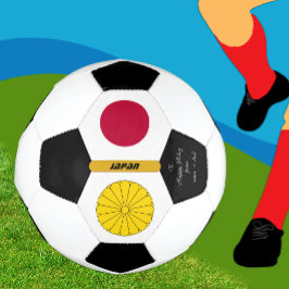 Japan Personalisiert, Flaggen, Foto Fußball-Ball Fußball