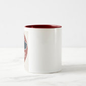 japan pointer zweifarbige tasse (Mittel)