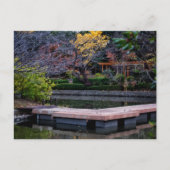 Japan Pond Feiertagspostkarte (Vorderseite)