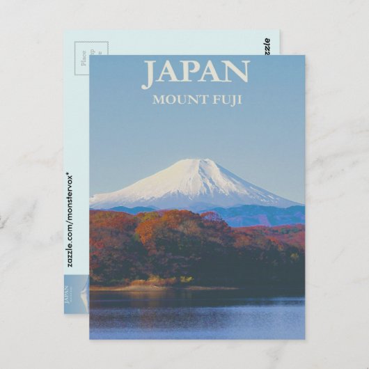 Japan Postkarte (Vorne/Hinten)