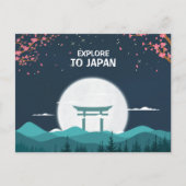 Japan Postkarte (Vorderseite)