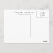 Japan Postkarte (Rückseite)