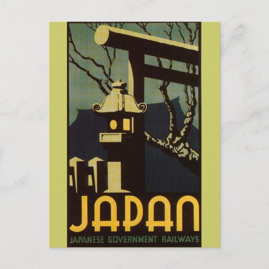 Japan Postkarte (Vorderseite)