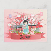 Japan Postkarte (Vorderseite)