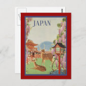 Japan Postkarte (Vorne/Hinten)