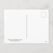 Japan Postkarte mit Pagoda und Fuji (Rückseite)