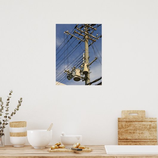 JAPAN POWER UTILITY POLE POSTER (Küche)