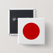 Japan-Qualitäts-Flagge Button (Vorne & Hinten)