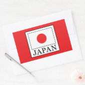 Japan Rechteckiger Aufkleber (Umschlag)