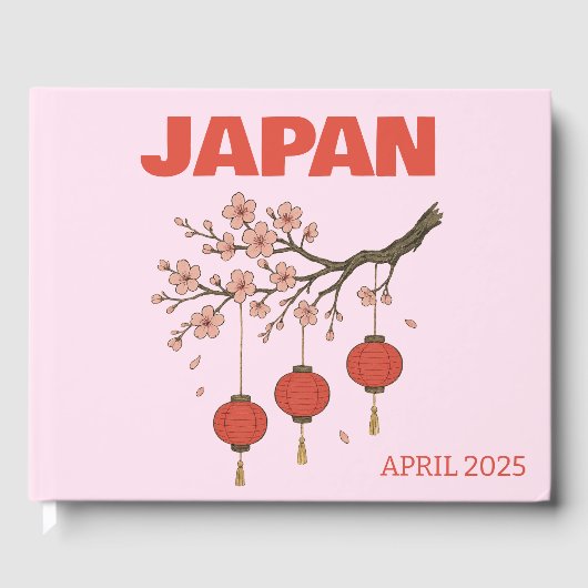 Japan Reise Couchtischbuch Gästebuch (Vorderseite)