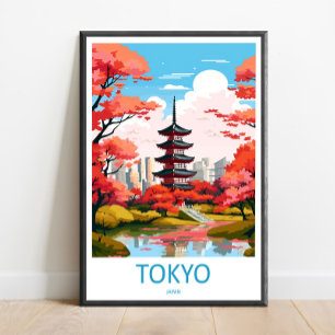 Japan Reise Druck Wandkunst Japan Wandbehang Heim Poster