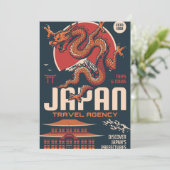 Japan Reise Einladung (Stehend Vorderseite)