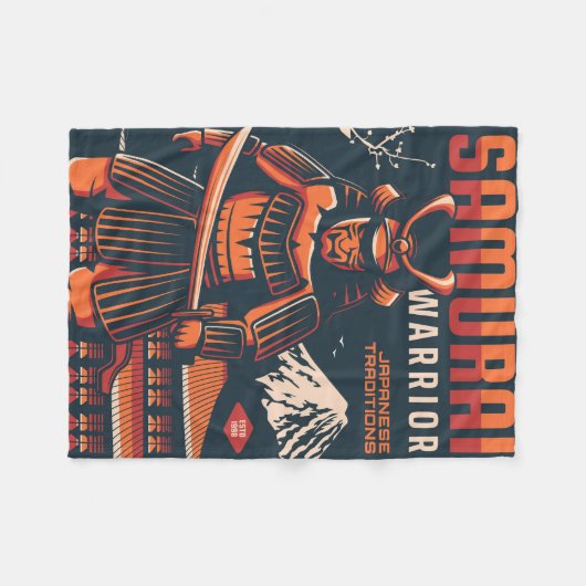 Japan Reise Fleecedecke (Vorderseite (Horizontal))