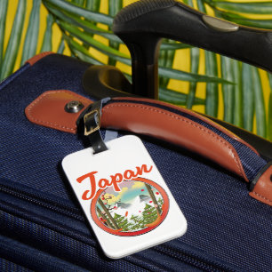 Japan Reise Logo Gepäckanhänger