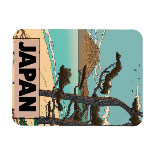 Japan - Reise Magnet (Horizontal)