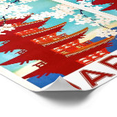 Japan Reise Poster (Ecke)