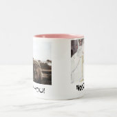 Japan-Reise Zweifarbige Tasse (Mittel)
