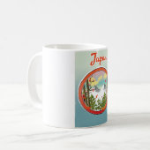 Japan Reiselogo Kaffeetasse (Vorderseite Links)