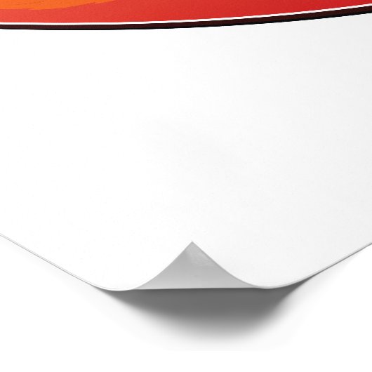 Japan Reiselogo Poster (Ecke)