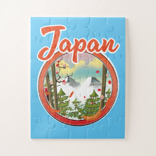 Japan Reiselogo Puzzle