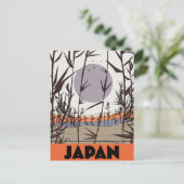 Japan Reiseplakat Feiertagspostkarte (Stehend Vorderseite)