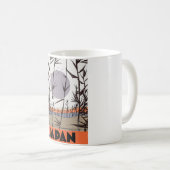 Japan Reiseplakat Kaffeetasse (VorderseiteRechts)