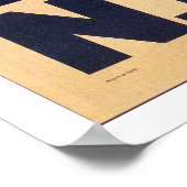 Japan Retro Poster besuchen (Ecke)