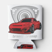 Japan Rotary Mazda RX7 BRAAP Dosenkühler (Rückseite)