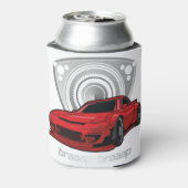 Japan Rotary Mazda RX7 BRAAP Dosenkühler (Kanne Rückseite)