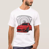 Japan Rotary Mazda RX7 BRAAP T-Shirt (Vorderseite)