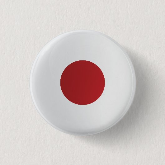 Japan Round-Icon-Flagge Button (Vorderseite)
