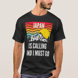 Japan ruft an und ich muss gehen: Wavy Sunset Desi T-Shirt
