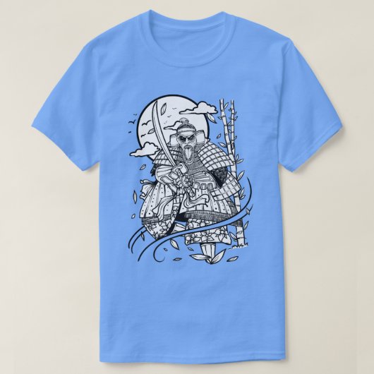 Japan Samurai Bushido Code Premium T - Shirt Copy  (Design vorne)