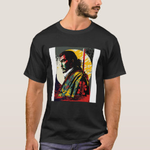 Japan Samurai Retro Vintage Schwert Krieger Japani T-Shirt