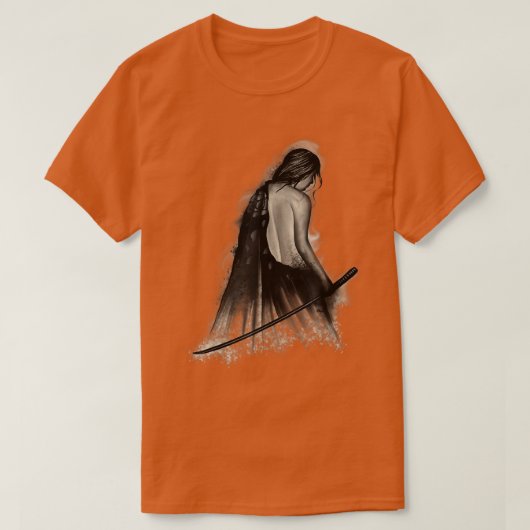 Japan Samurai Samurai Sword T-Shirt (Design vorne)