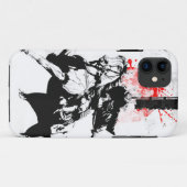 Japan-Samurais Case-Mate iPhone Hülle (Rückseite (Horizontal))