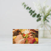 Japan-Sashimi-Visitenkarte Visitenkarte (Stehend Vorderseite)