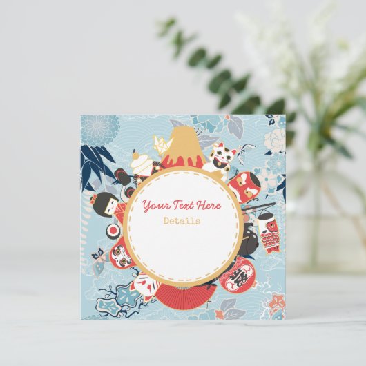 Japan Save The Date (Stehend Vorderseite)