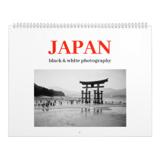 Japan: Schwarz-Weiß-Fotografie 2026 Kalender
