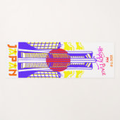 Japan Sie sind mein glücklicher Ort Yogamatte (Vorderseite (Horizontal))