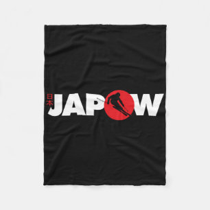 Japan Ski Shirt Japow Powder Skifahren Japanische Fleecedecke