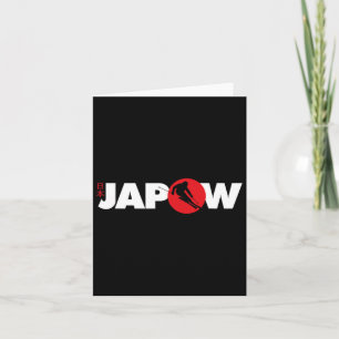 Japan Ski Shirt Japow Powder Skifahren Japanische  Karte