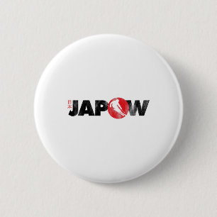 Japan Ski-Shirt Japow Pulverschneeski Japanische F Button