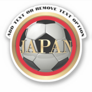 Japan Soccer Ball Sports Aufkleber