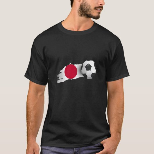 Japan Soccer Ball T-Shirt (Vorderseite)