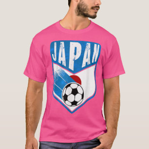 Japan Soccer Fans Jersey Japanischer Flaggenfußbal T-Shirt